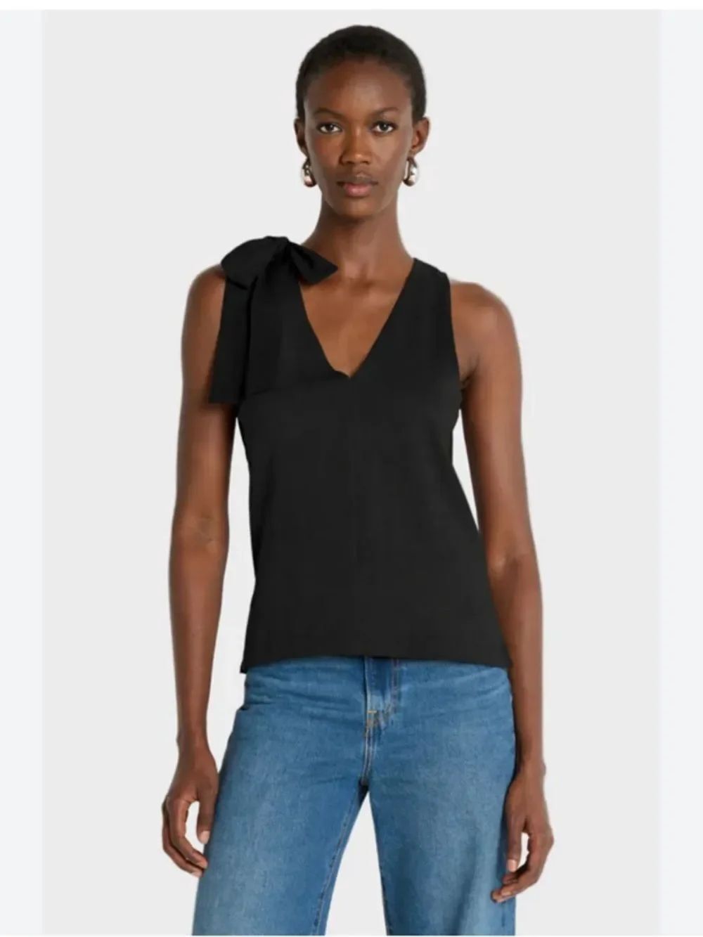 Nation LTD Daniella Bow detail Tank NWT